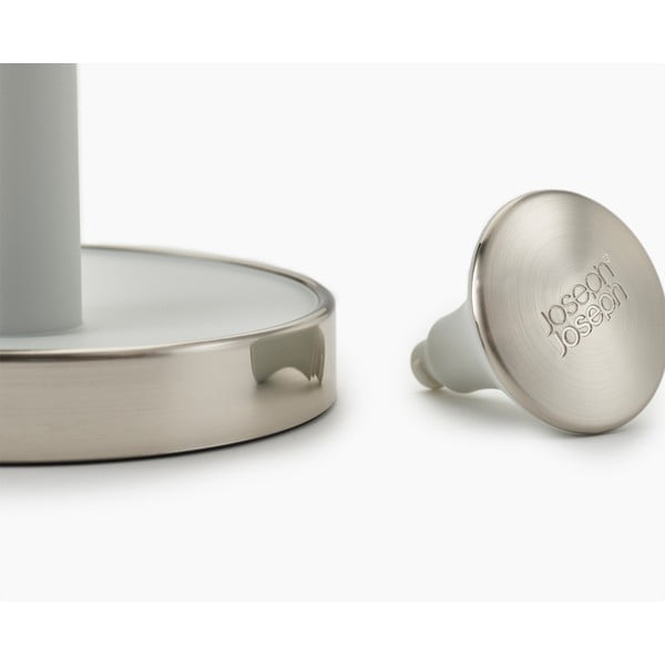 Biely plastový stojan na papierové utierky ø 16 cm Push&Tear – Joseph Joseph-image-4