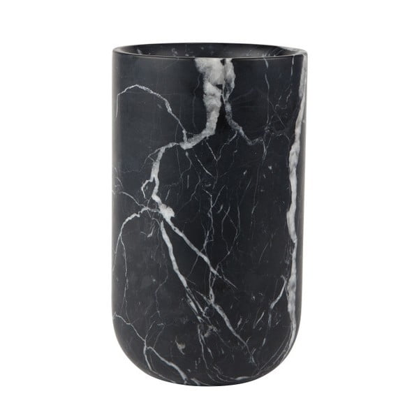 Čierna mramorová váza Zuiver Fajen