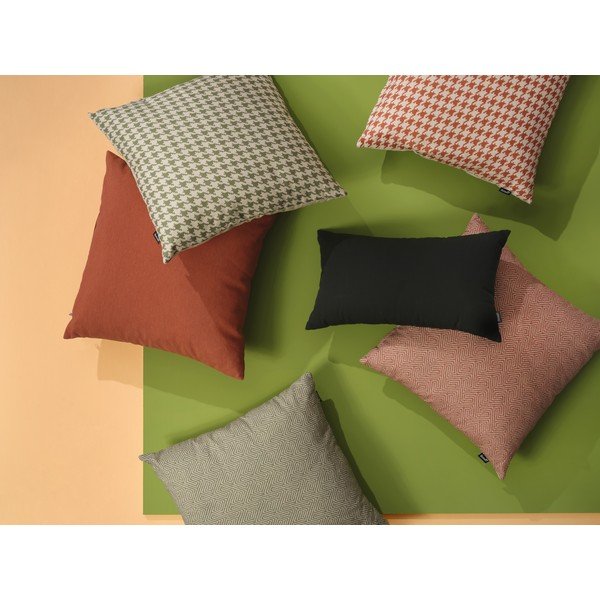 Oranžovo-biely vonkajší vankúš Hartman Poule, 50 x 50 cm-image-3