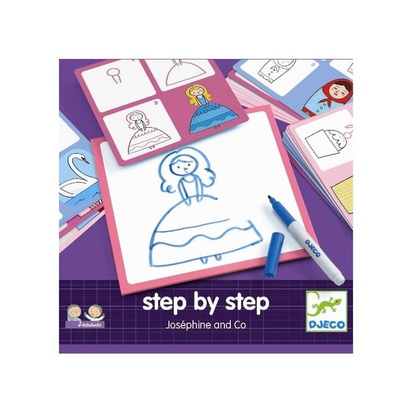 Kreatívna sada Djeco Step By Step Josephine-image-1