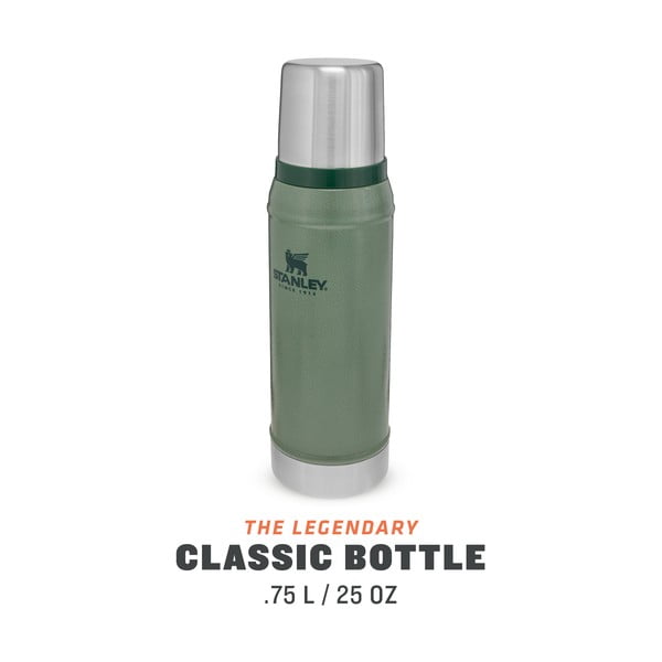 Zelená termoska z nehrdzavejúcej ocele 750 ml Legendary Classic Hammer Tone Green – Stanley-image-3