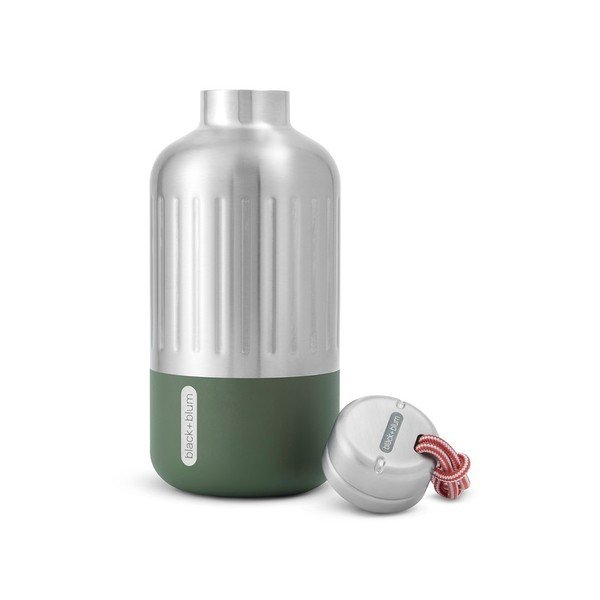 Termofľaša z nehrdzavejúcej ocele v striebornej farbe 650 ml Explorer – Black + Blum-image-4