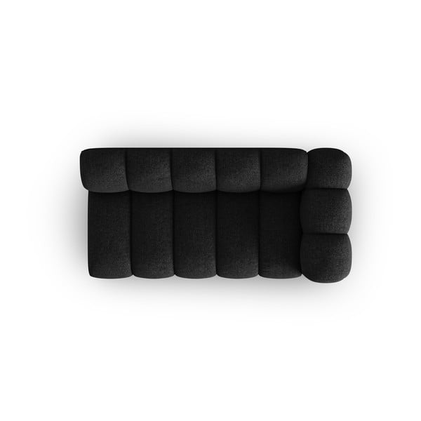 Čiernoantracitový modul pohovky (pravý roh) Lupine – Micadoni Home-image-2