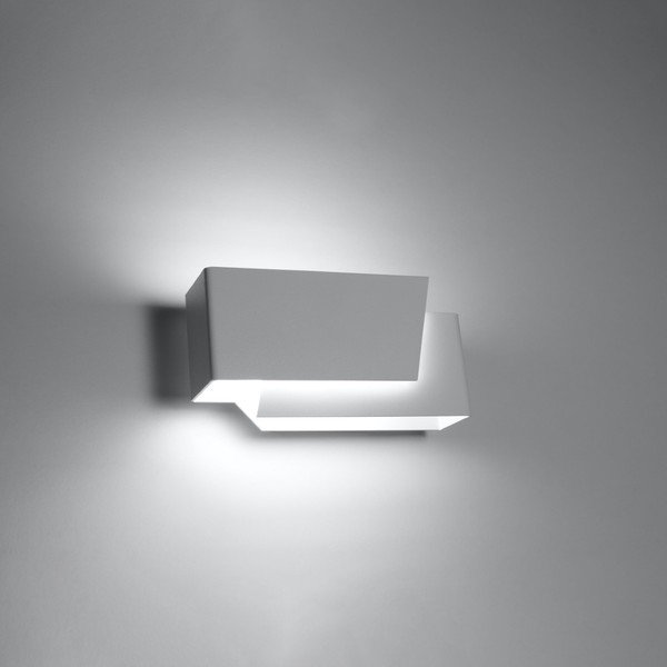 Biele nástenné svietidlo Tolestu – Sollux-image-1