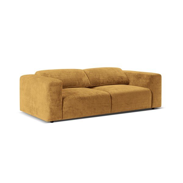 Okrovožltá pohovka 234 cm Cruz – Micadoni Home-image-2