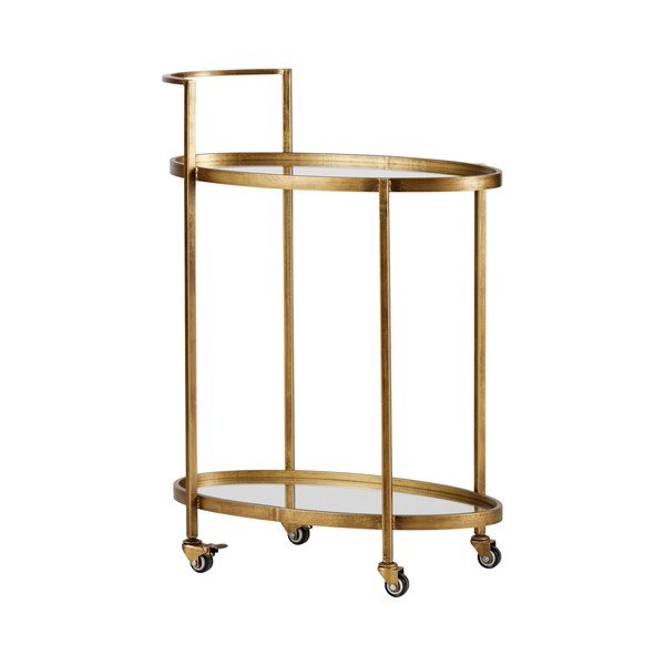 Servírovací stolík na kolieskach 35x67 cm Push – WOOOD