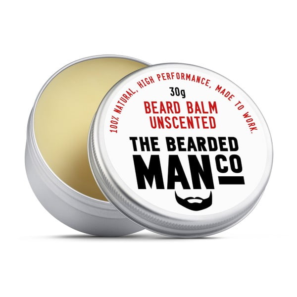 Balzam na fúzy bez vône The Bearded Man Company, 30 g
