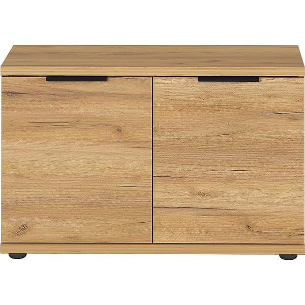 Skrinka na topánky v dekore duba s lavicou Fremont - Germania-image-1