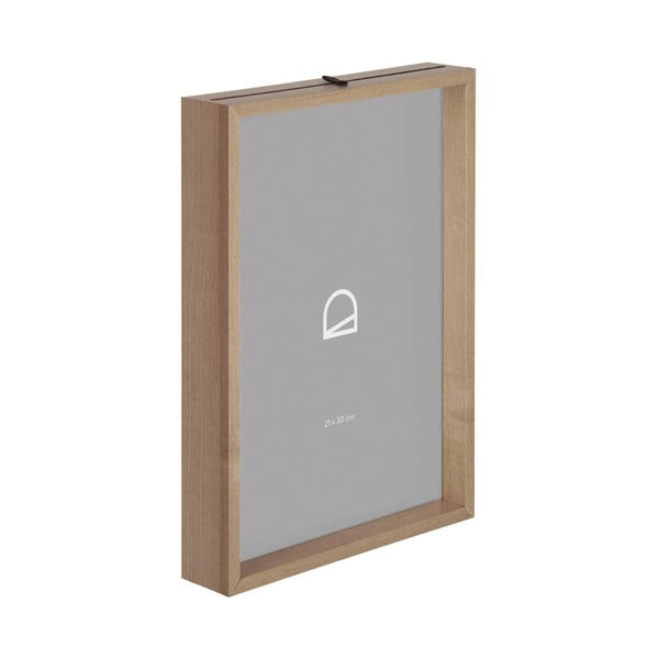 Stojací rámček v prírodnej farbe 22,5x31,5 cm Flavina – Kave Home