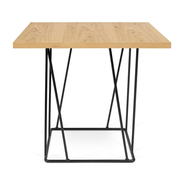 Konferenčný stolík s čiernymi nohami TemaHome Heli×, 50 cm