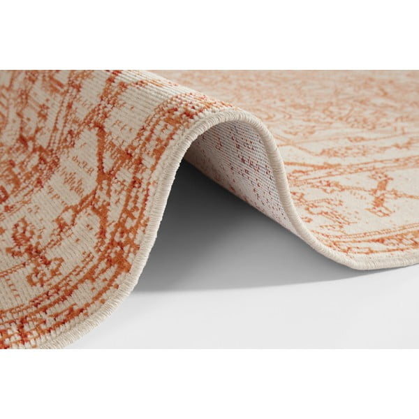 Oranžový koberec s podielom recyklovanej bavlny Nouristan, 200 x 290 cm-image-2
