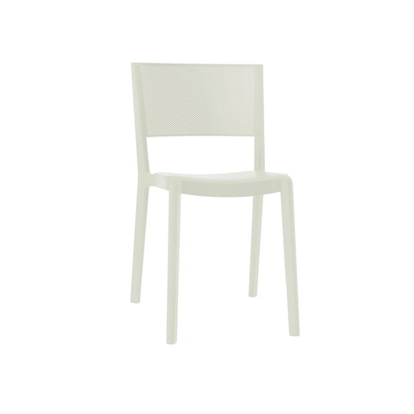 Sada 2 záhradných stoličiek v bielej farbe Resol Spot