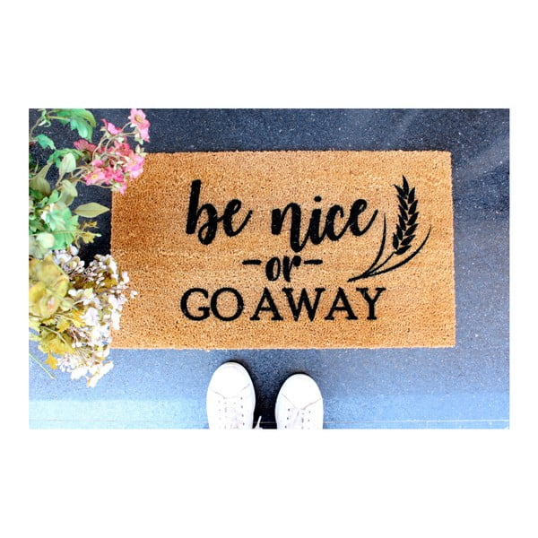 Rohožka Doormat Be Nice, 70 × 40 cm