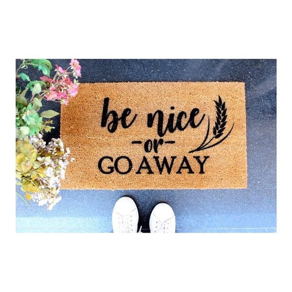 Rohožka Doormat Be Nice, 70 × 40 cm