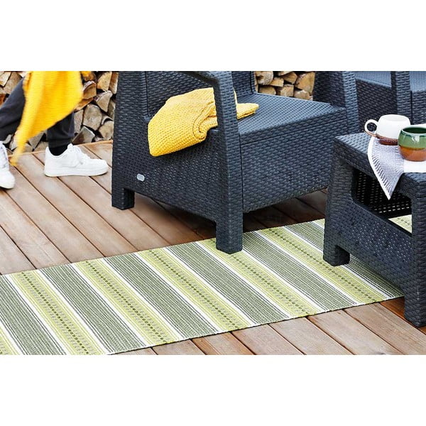 Zelený vonkajší koberec 100x70 cm Runö - Narma-image-3