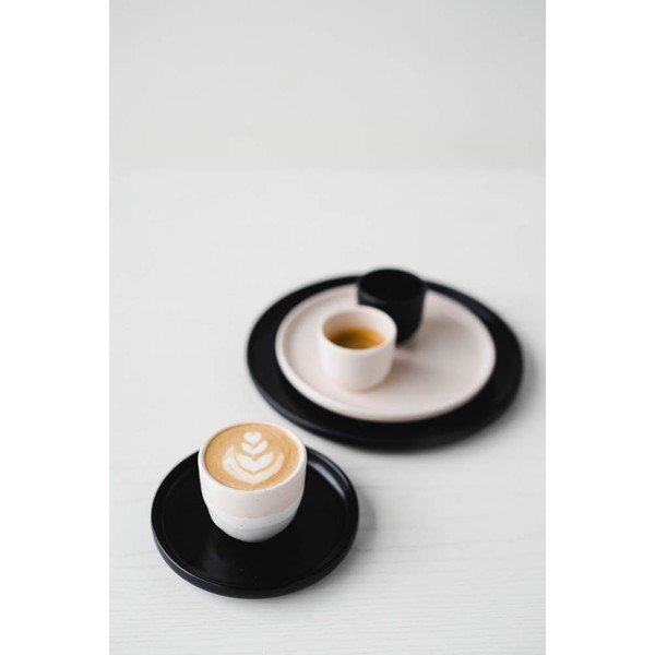 Čierny kameninový dezertný tanier ÅOOMI Luna, ø 17 cm-image-3