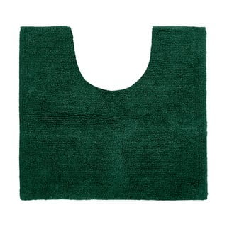 Tmavozelená kúpeľňová predložka 50x45 cm Riva - Tiseco Home Studio