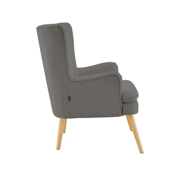 Sivé kreslo Zenia - Støraa-image-3