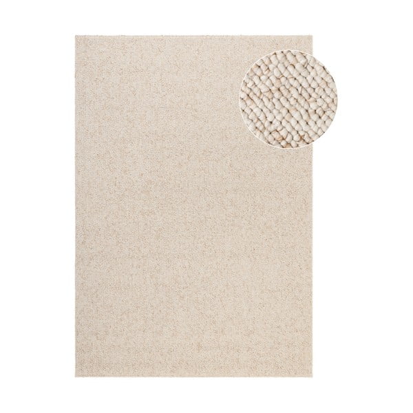 Krémovobiely prateľný koberec 200x290 cm Rocco Cream – Elle Decoration