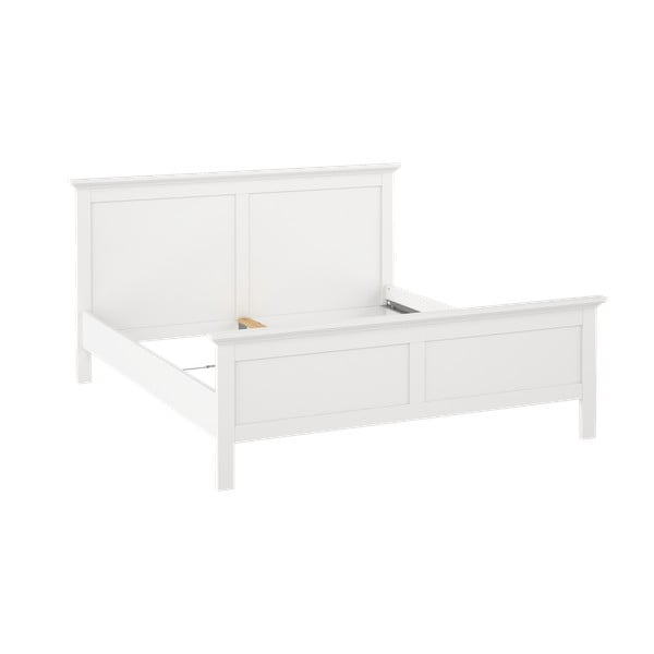 Biela dvojlôžková posteľ 160x200 cm Paris – Tvilum