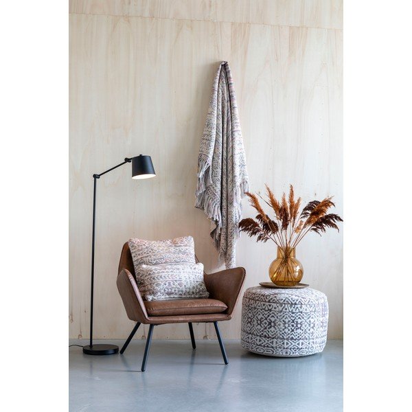 Farebný vankúš White Label Liv Plum, 30 x 50 cm-image-4