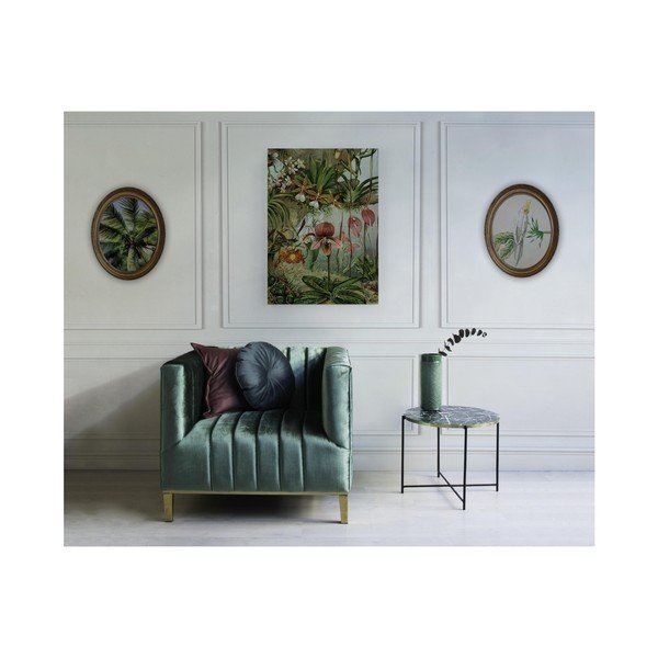 Oválný nástenný obraz Velvet Atelier Palm Tree-image-1