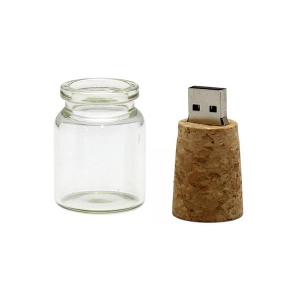 USB flash disk odkaz vo fľaši 8GB