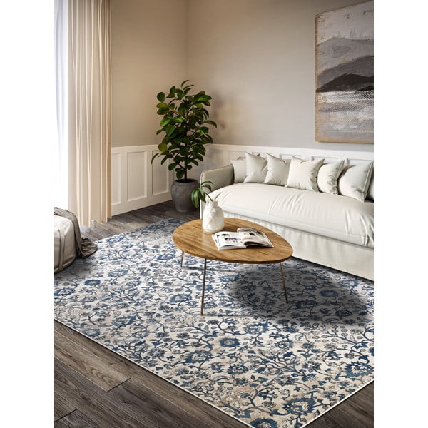 Modro-krémový koberec 120x170 cm Ernest – Villeroy&Boch-image-1