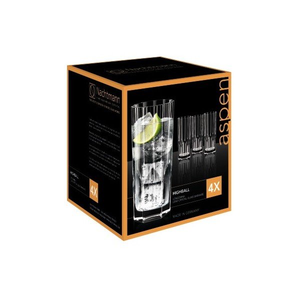 Súprava 4 pohárov z krištáľového skla Nachtmann Aspen, 309 ml-image-3