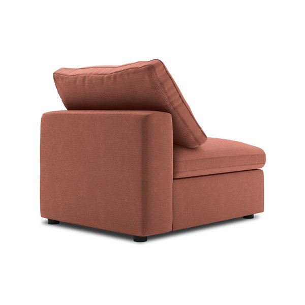 Ružová prostredná časť modulárnej menčestrovej pohovky Windsor & Co Sofas Galaxy-image-3
