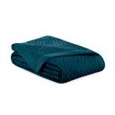 Prešívaný pléd z mikrovlákna v petrolejovej farbe 170x210 cm Ophelia – Restilo