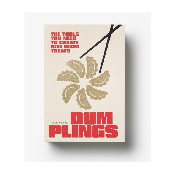 Béžové antikoro paličky v súprave pre 4 osoby The Essentials - Dumpling Tools – Printworks