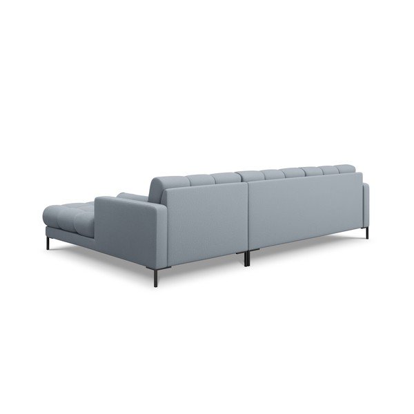 Svetlomodrá rohová pohovka Cosmopolitan Design Bali, pravý roh-image-4