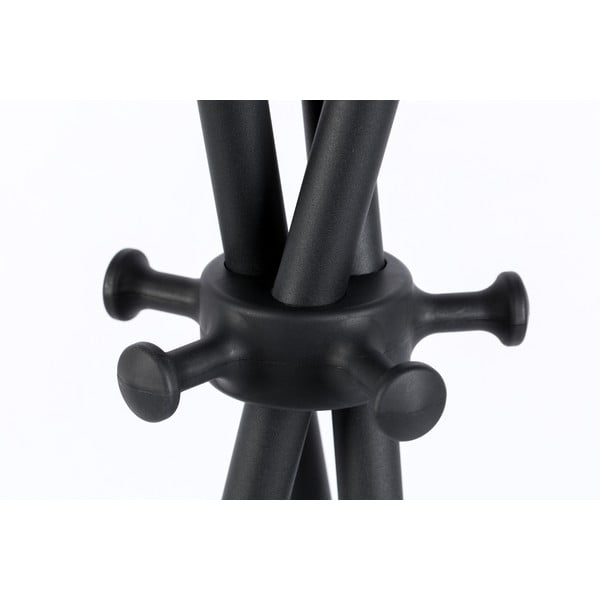 Čierny oceľový vešiak Darwin – White Label-image-3