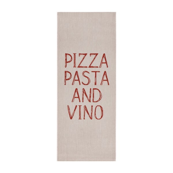 Béžový kuchynský behúň Zala Living Soho Pizza, 80 × 200 cm