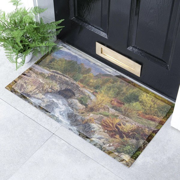 Rohožka z recyklovaného plastu 40x70 cm Autumn Nature Landscape  – Artsy Doormats-image-1
