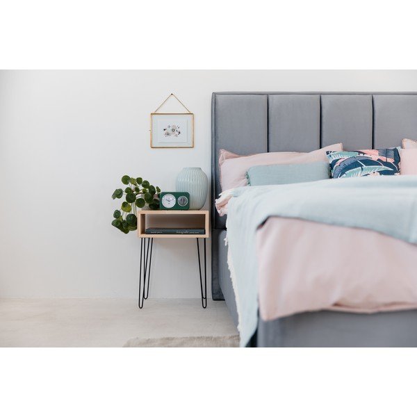 Mentolovomodrá kameninová váza Kähler Design Hammershoi, výška 25 cm-image-2