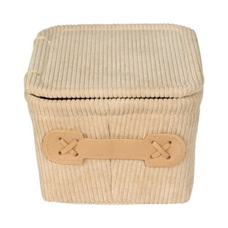 Béžový úložný box Wenko Anela, 19 x 10 cm