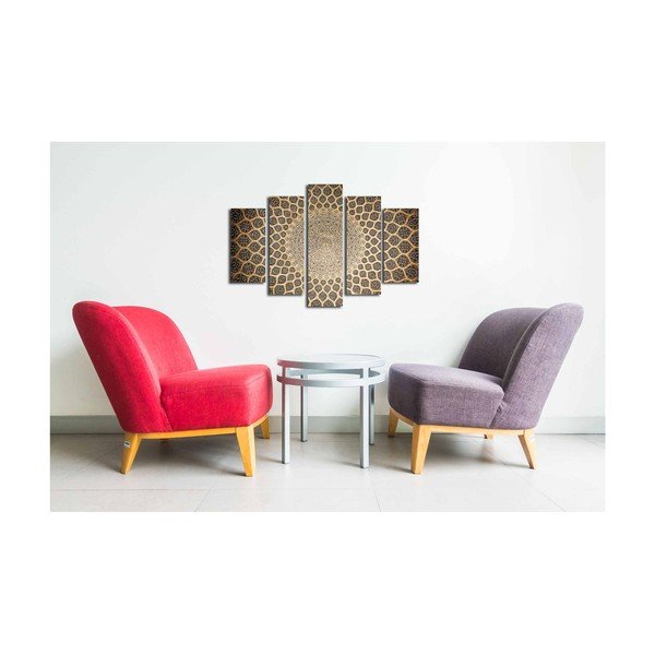 Viacdielny obraz Abstract Ornament, 82 × 50 cm-image-2