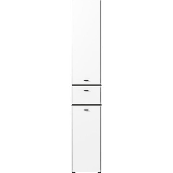 Biela vysoká kúpeľňová skrinka 34x189 cm Modesto – Germania