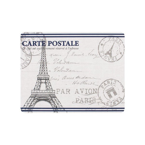 Sada 4 prestieraní Paris Stamp-image-1