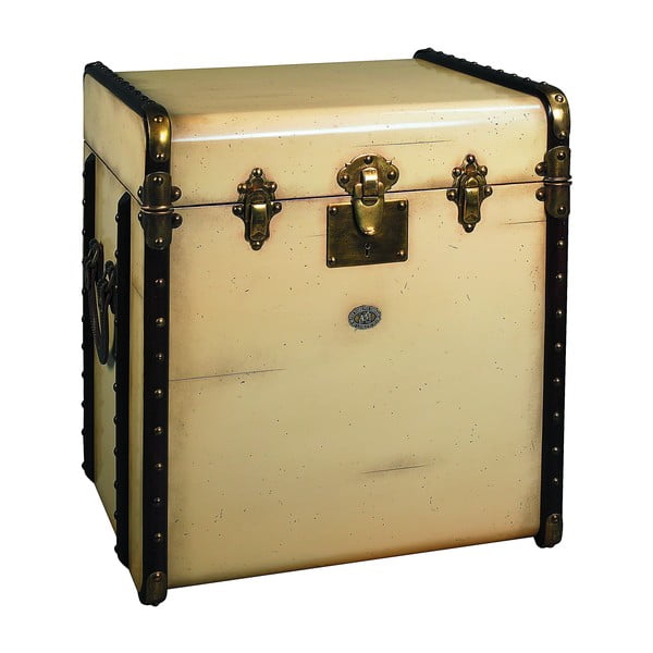 Stolík v tvare kufru Stateroom, béžový