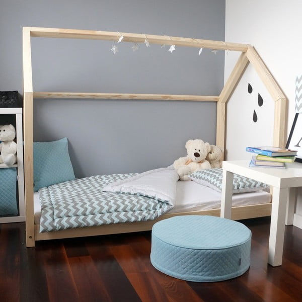 Detská posteľ s bočnicami Benlemi Tery, 80 x 160 cm-image-1