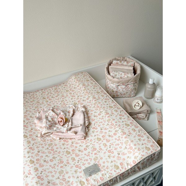 Béžové žinky v súprave 4 ks z Bio bavlny 30x30 cm Augusta – Cam Cam Copenhagen-image-1