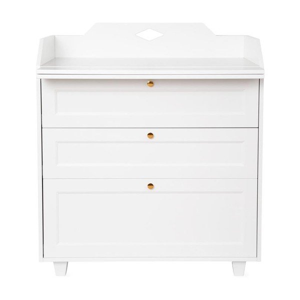 Biely prebaľovací pult Luca – Cam Cam Copenhagen