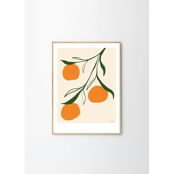 Plagát 30x40 cm Orange – Anna Mörner – The Poster Club-image-3