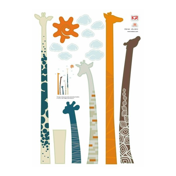 Samolepka Giraffe Queen of the Savane-image-1