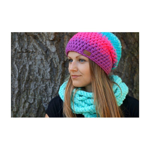 Ručne háčkovaná čiapka DOKE Lola-image-3