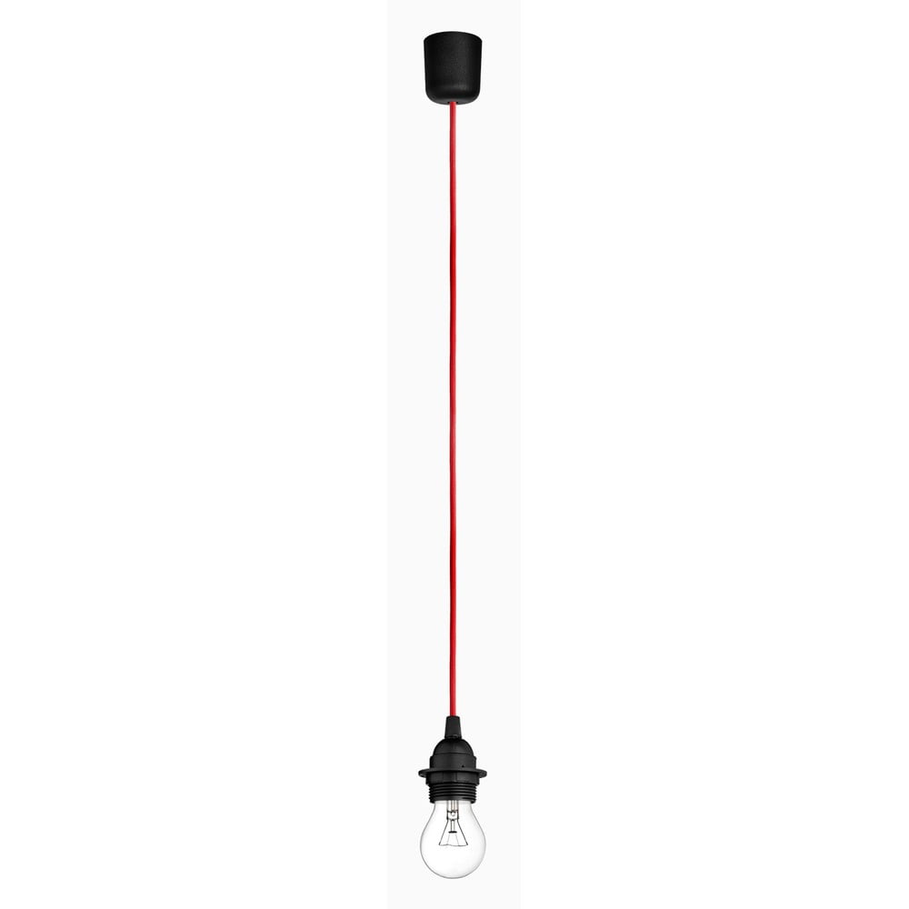 Závesný kábel Uno+, červená/čierna