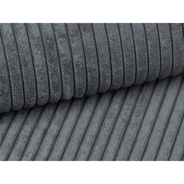 Tmavosivá menčestrová rohová pohovka Campi – Cosmopolitan Design-image-4